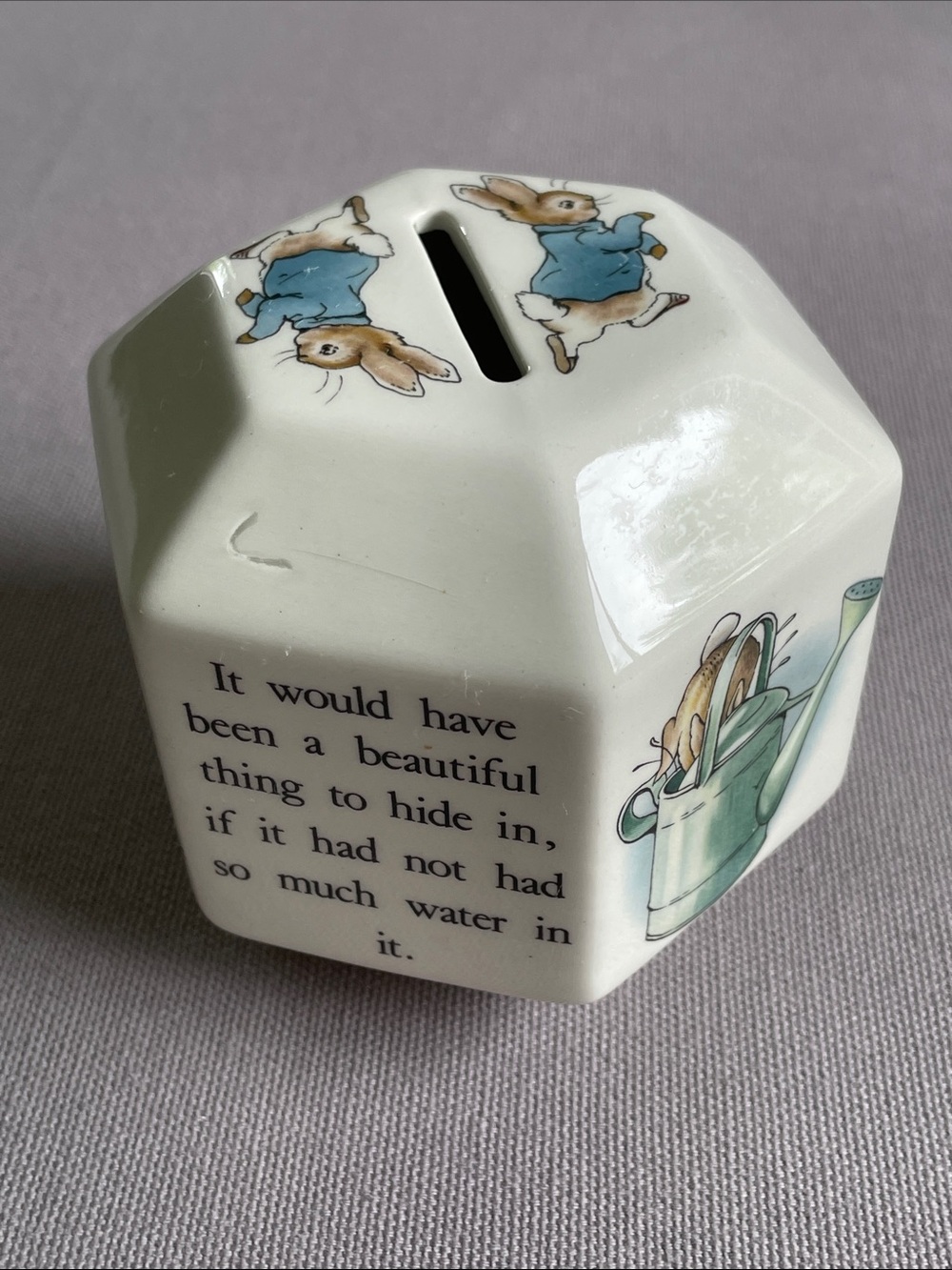 Peter Rabbit Ceramic Bank - Picture 2 of 8